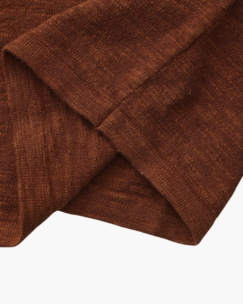 Linen Cotton Essential Crewneck
