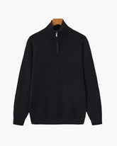 Refined Half-Zip Knit Pullover