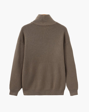 Refined Half-Zip Knit Pullover