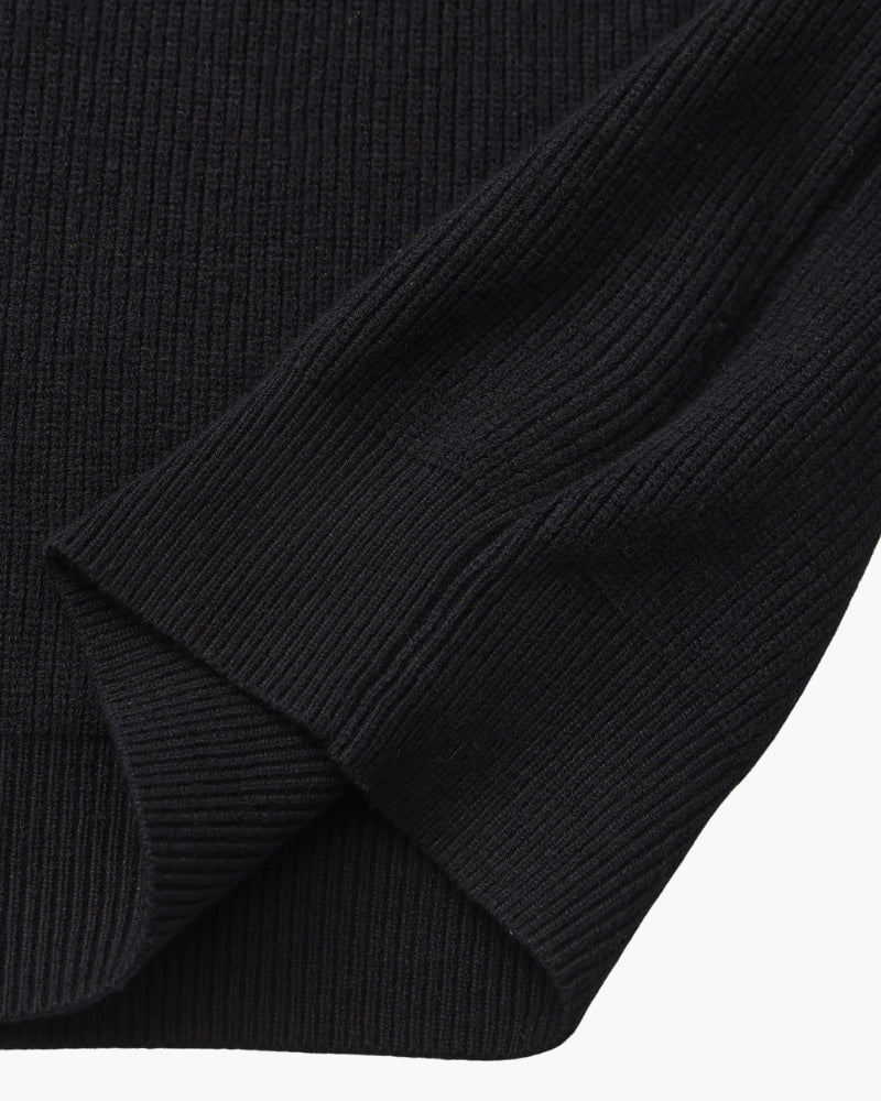 Refined Half-Zip Knit Pullover